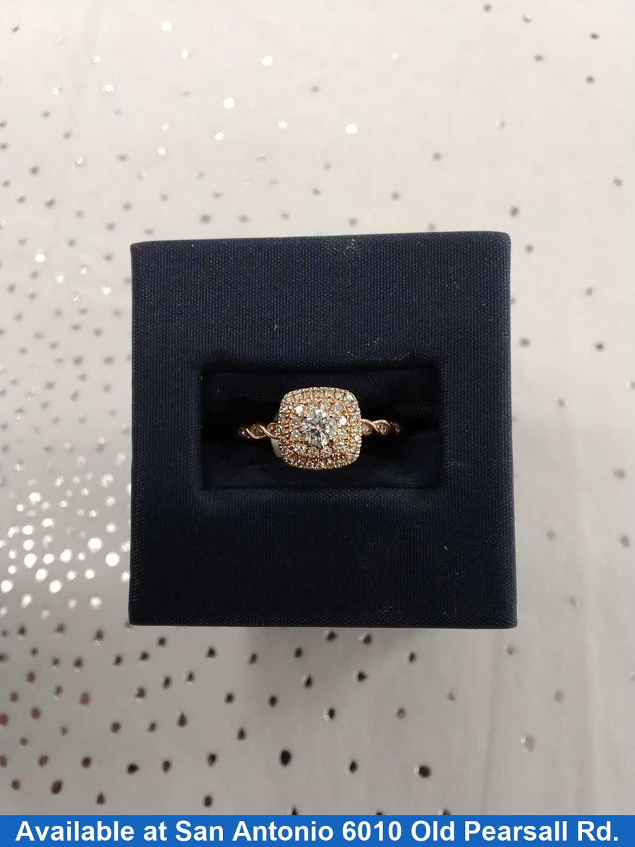 Women's Ring - Rose Gold 10k (.417) 2.5 grams Size 7