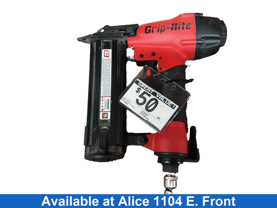 Grip Rite Grtbn200n Red Pneumatic Framing Nailer
