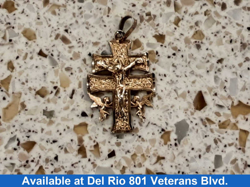 Religious Pendant - Yellow Gold 10k (.417) 2.6 grams