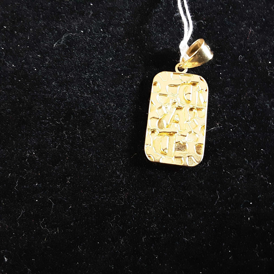 Nugget Pendant - Yellow Gold 14k (.585) 2 grams