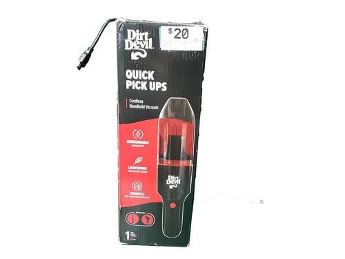 Dirtdevil Ev1101hh Black Handheld Vacuum Cleaner