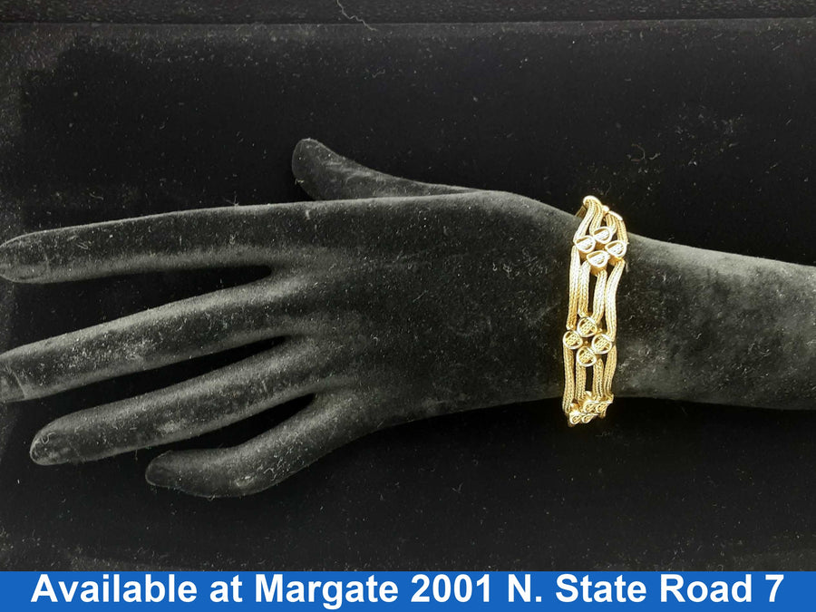 Bracelet - Yellow Gold 18k (.750) 22.8 grams 6 inch