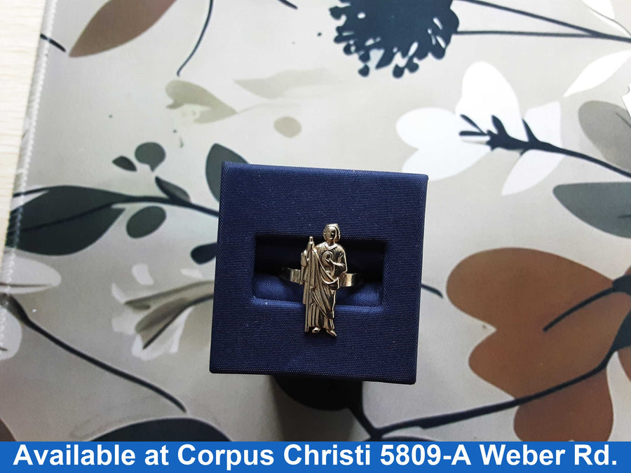 Men's Ring - Yellow Gold 10k (.417) 1.6 grams Size 20