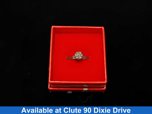 Women's Ring - White Gold 14k (.585) 2.4 grams Size 8.5