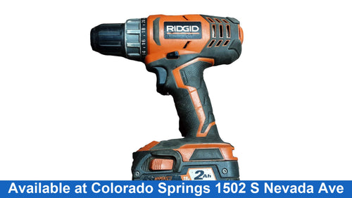 Ridgid R86005321 Orange Cordless Hammer Drill