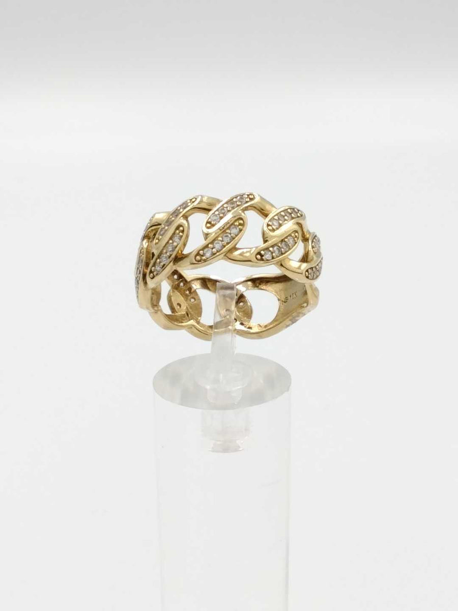 Men's Ring - Yellow Gold 10k (.417) 6.7 grams Size 11