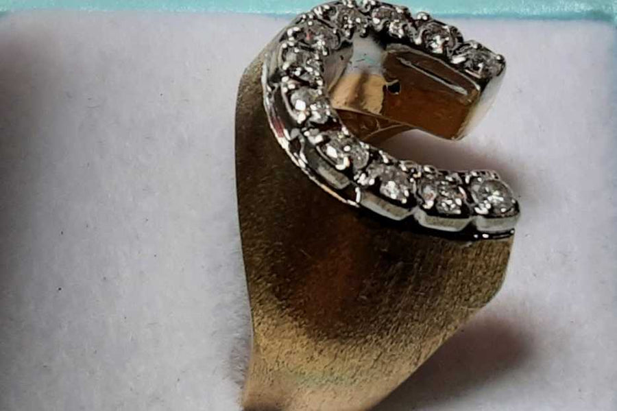Men's Ring - Yellow Gold 14k (.585) 10 grams Size 7.5