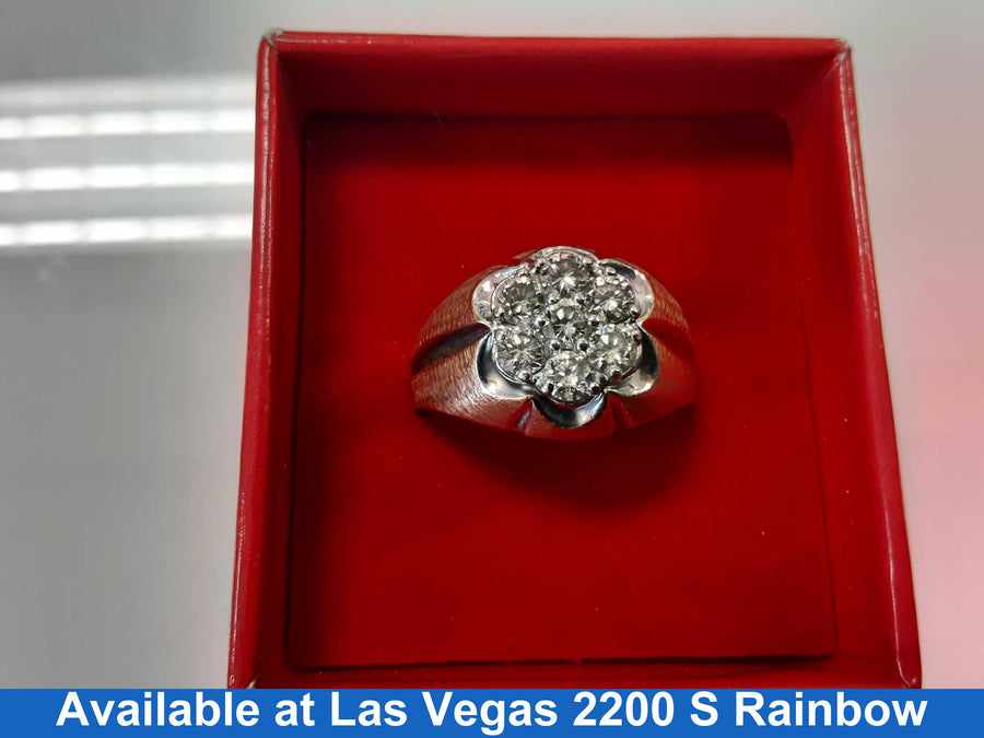 Men's Ring - Yellow Gold 10k (.417) 8.6 grams Size 10