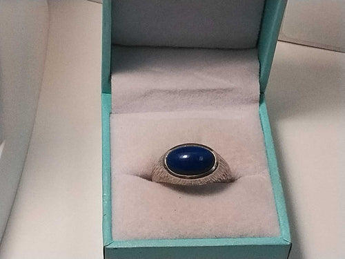 Men's Ring - White Gold 18k (.750) 6.7 grams Size 8