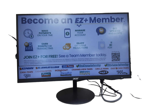 Acer Sa241y Black Computer Monitor