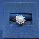 Women's Ring - Yellow Gold 10k (.417) 2.4 grams Size 8.5