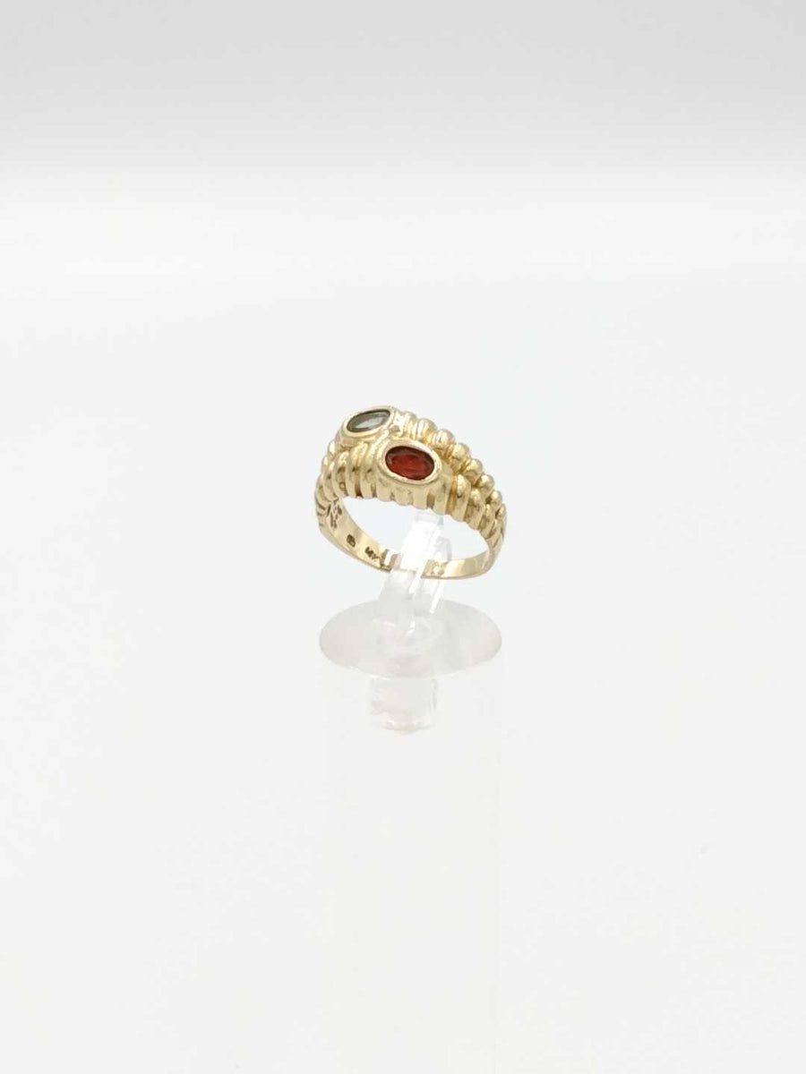 Women's Ring - Yellow Gold 14k (.585) 4.9 grams Size 6.5