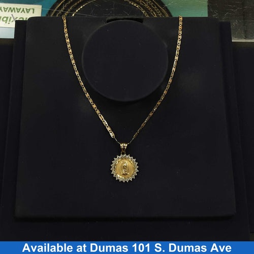 Chain - Tricolor Gold 14k (.585) 7.3 grams 22 inch