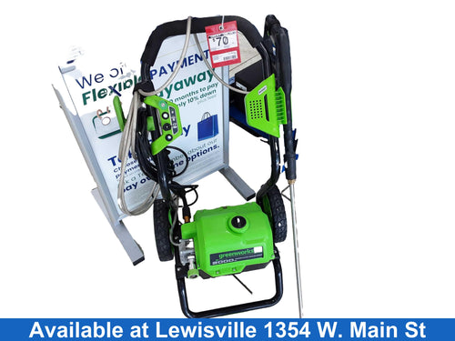 Greenworks Gpw2000-1rbsc Green Corded Pressure Washer