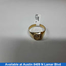Men's Ring - Yellow Gold 18k (.750) 4.9 grams Size 12