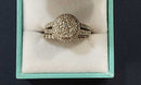 Women's Ring - White Gold 14k (.585) 8.6 grams Size 7