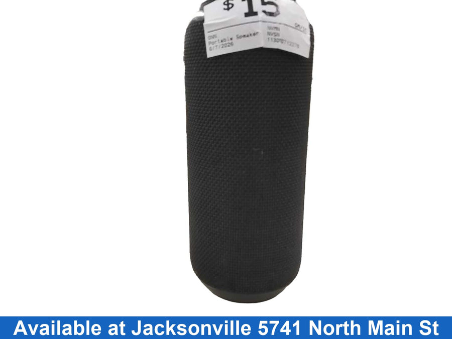 Onn. Black Portable Speaker