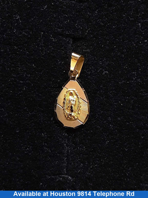 Religious Pendant - Yellow Gold 10k (.417) 1.1 grams