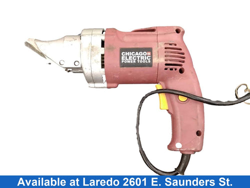 Chicago Electric 68199 Red Corded Right-Angle Drill