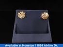 Filigree Earrings - Yellow Gold 10k (.417) 4.3 grams