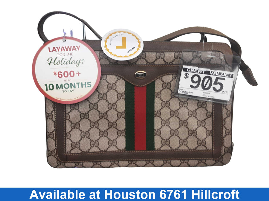Gucci 4102013 Beige / Tan Purse / Handbag