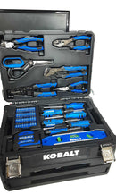 Kobalt Kobalt 228 -Piece Blue Household Tool Set Black Tool Box
