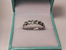 Ring - Wedding Band - White Gold 10k (.417) 3.4 grams Size 8.5