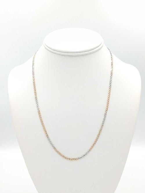 Chain - Tricolor Gold 10k (.417) 5 grams 20 inch