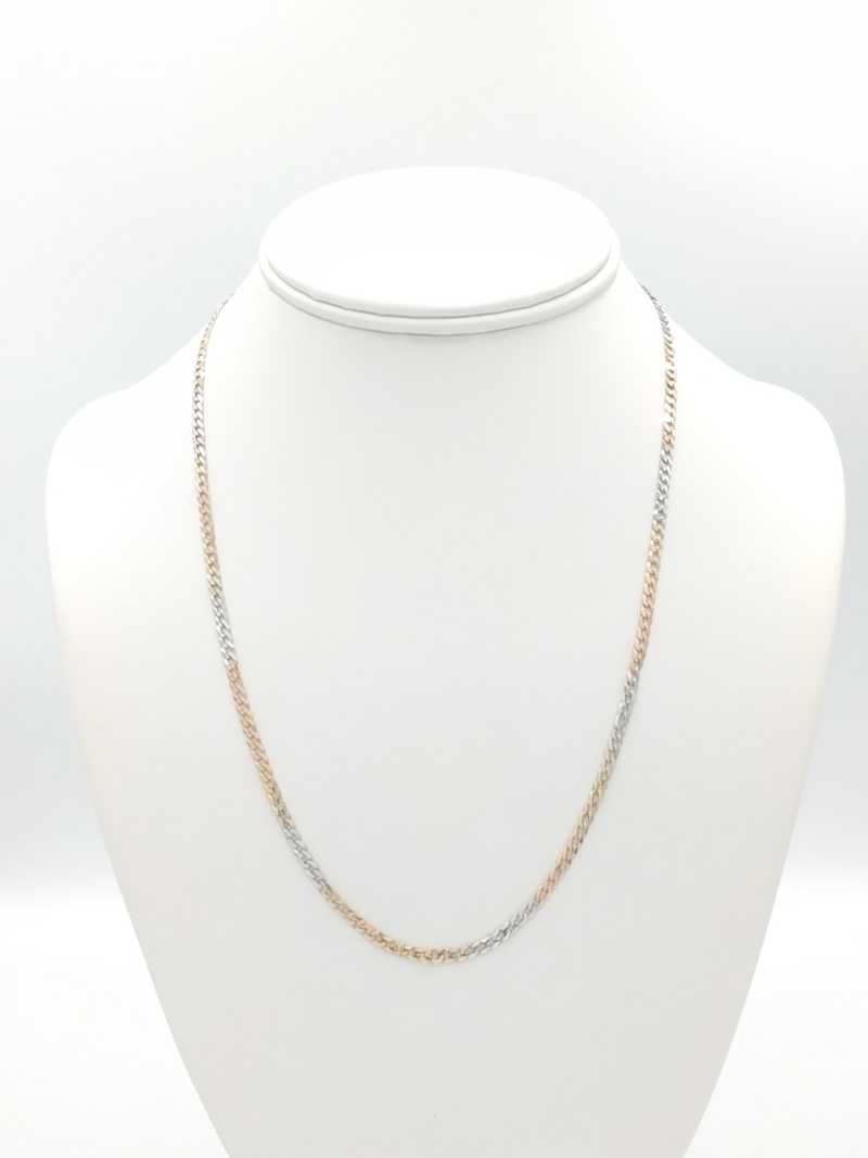 Chain - Tricolor Gold 10k (.417) 5 grams 20 inch