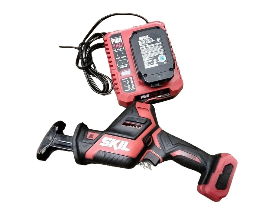 Skil Rs582801 Red Cordless Reciprocating Saw