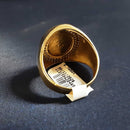 Men's Ring - Yellow Gold 10k (.417) 7.9 grams Size 10.5