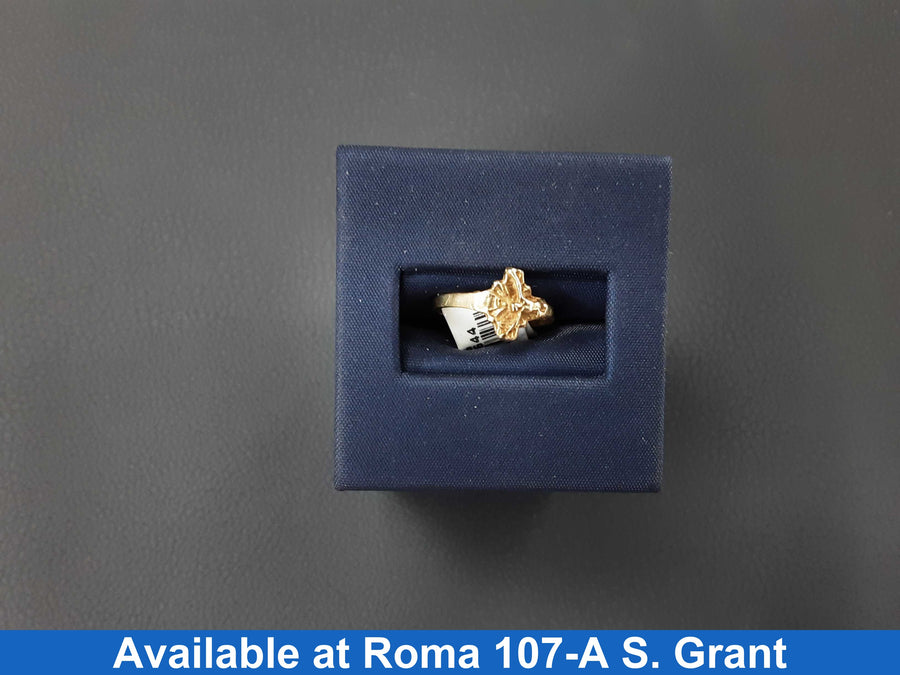 Women's Ring - Yellow Gold 10k (.417) 0.9 grams Size 8.5