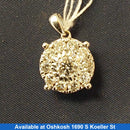 Diamond Pendant - White Gold 14k (.585) 2.1 grams