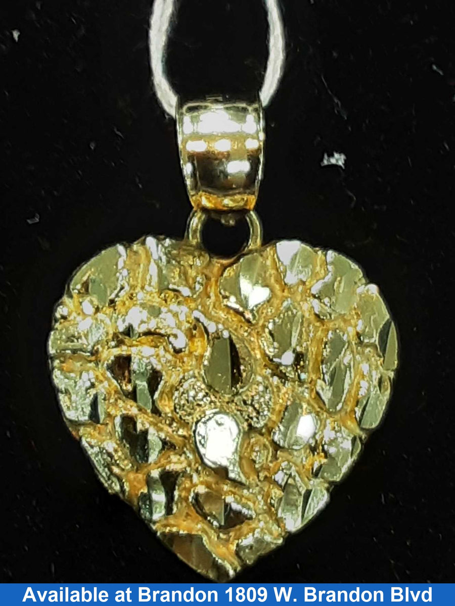 Nugget Pendant - Yellow Gold 14k (.585) 2 grams