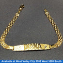 ID Bracelet - Yellow Gold 10k (.417) 5 grams 6 inch