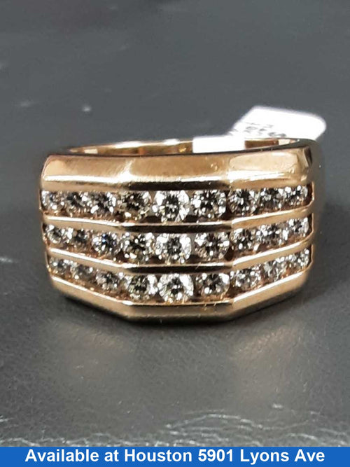 Men's Ring - Yellow Gold 10k (.417) 13.4 grams Size 11