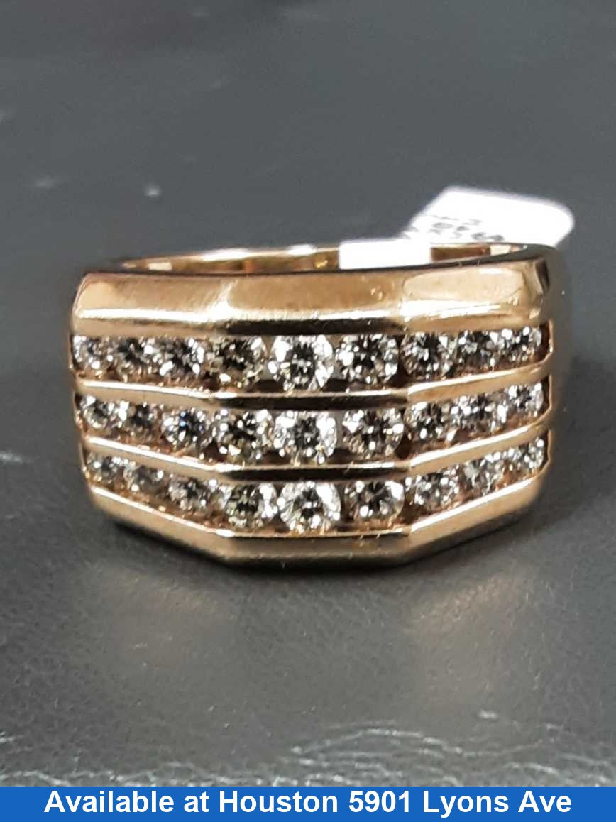 Men's Ring - Yellow Gold 10k (.417) 13.4 grams Size 11