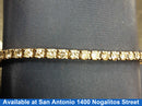 Tennis Bracelet - Yellow Gold 10k (.417) 16.1 grams 8 inch