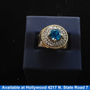 Men's Ring - Yellow Gold 10k (.417) 7.2 grams Size 10.5