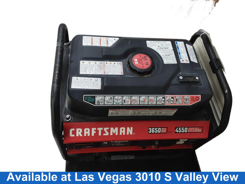 Craftsman P03633 Red Generator