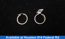 Bangle Earrings - Yellow Gold 14k (.585) 3.6 grams