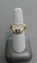 Women's Ring - Yellow Gold 14k (.585) 4.1 grams Size 9.5