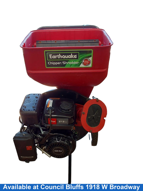 Earthquake Lbl200201 Red Gas Wood Chipper