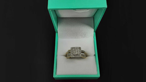 Women's Ring - Yellow Gold 10k (.417) 6.1 grams Size 20
