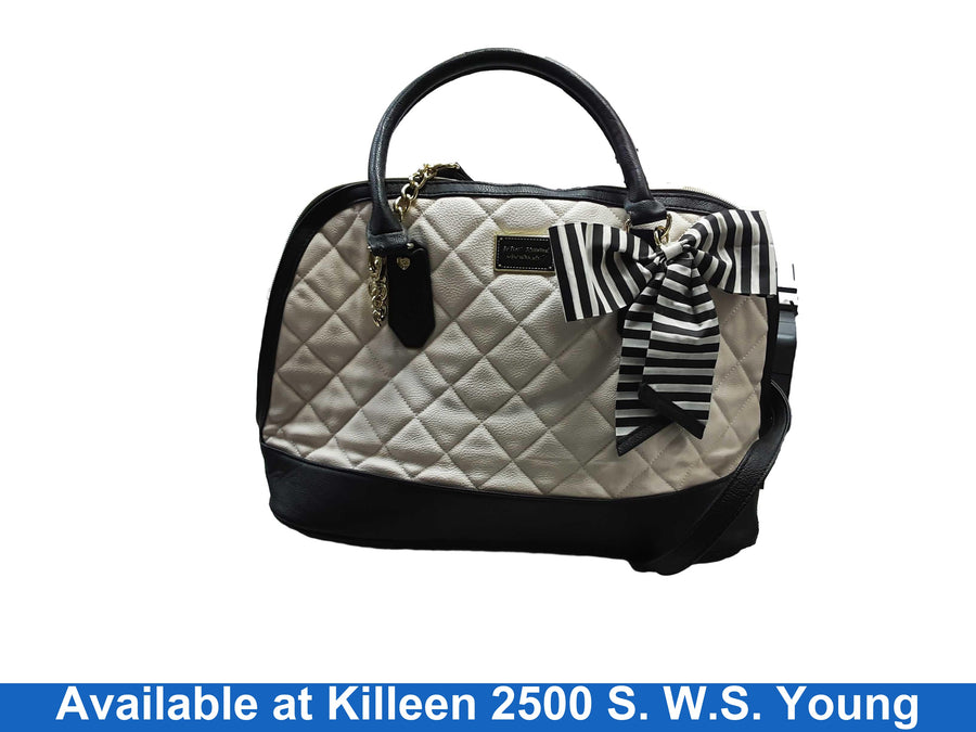 Betsey Johnson White Purse / Handbag