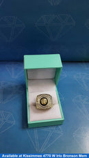 Men's Ring - Yellow Gold 14k (.585) 9.9 grams Size 8.5