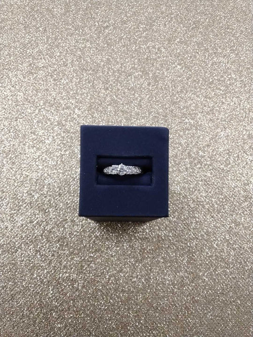 Women's Ring - Solitaire - Yellow Gold 14k (.585) 5 grams Size 20
