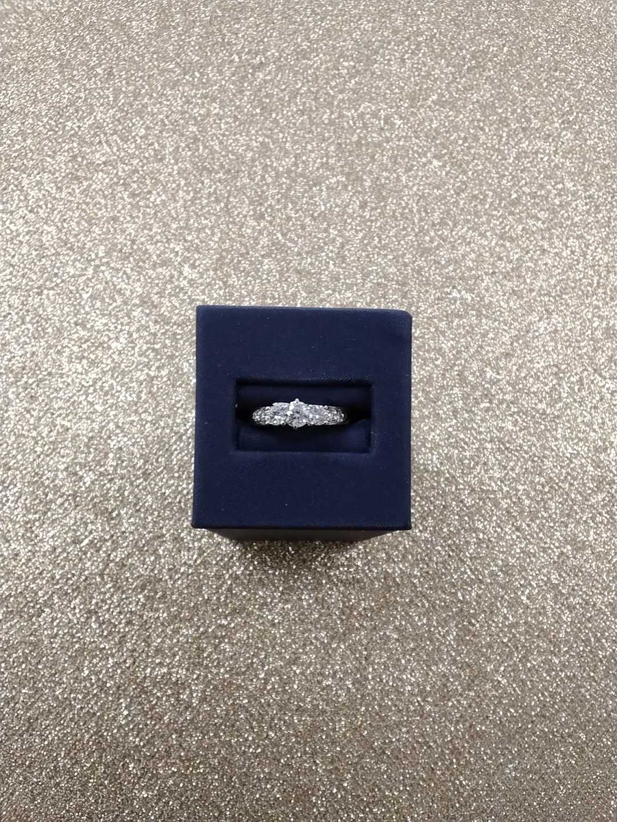 Women's Ring - Solitaire - Yellow Gold 14k (.585) 5 grams Size 20