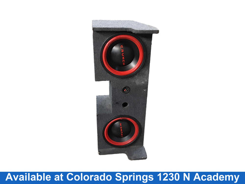 Crunch Black Car Sub-Woofer