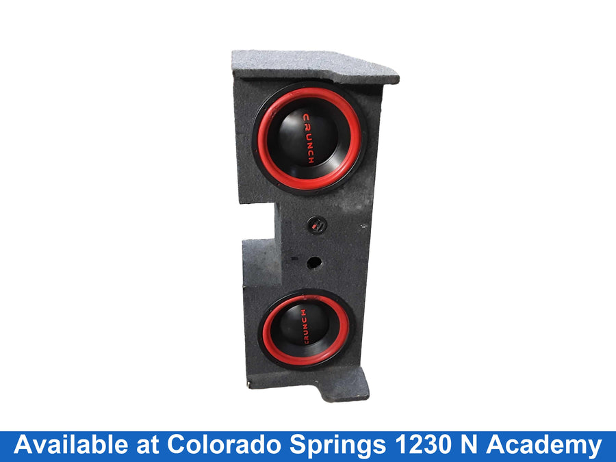 Crunch Black Car Sub-Woofer